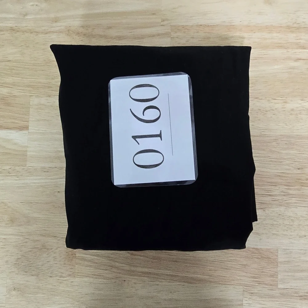 Madewell Puff Sleeve Scoop Neck Cotton Poplin Top True Black‎ NT780 Womens Small